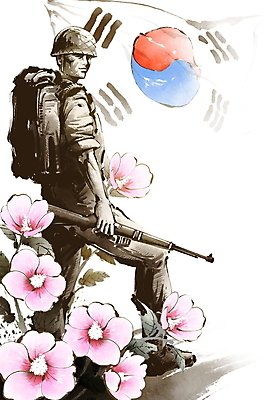 전신 PSD 남자 잎 일러스트 한명 서기 들기 성인 군인 총 태극기 군복 무궁화 현충일 철모 순국선열 성인남자한명만 호국보훈의달 애국선열 호국영령 국내일러스트 식물 직업 1 기념일 꽃 무기 유니폼 모션 사람 국기 보호장비 6월 국군 남자한명만 성인남자만 파일형식 애국