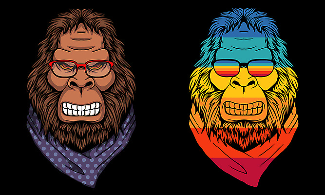 포토 JPG 해외이미지 동물 캐릭터 디자인 옷 안경 얼굴 야생동물 셔츠 일러스트 포유류 자연 미술 풍경 사람없음 그래픽 여름 물방울무늬 힘 일몰 수확 분노 막대기 인쇄 큼 신비 시원함 만화 그림 복고 코믹 유인원 80대 고립 마스코트 몬스터 전설 반다나 해외일러스트 잡화 계절 노년 감정 컨셉 상의 무늬 농업 문화예술 신체부위 노을 크기 생태계 파일형식 헤어액세사리 이미지허브