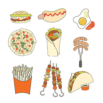 포토 JPG 해외이미지 음료 음식 감자 주류 피자 패스트푸드 육류 사람없음 세트 식사 치킨 튀김 수확 감자튀김 햄버거 뜨거움 소시지 개 도넛 그릴 정크푸드 바비큐 스케치 먹기 속도 메뉴 패키지 핫도그 판화 타코 프랑스어 점심식사 치즈버거 해외포토 문자 농업 채소 식재료 포유류 모션 주방용품 디저트 서양음식 미술 가공식품 인스턴트 닭고기요리 파일형식 이미지허브