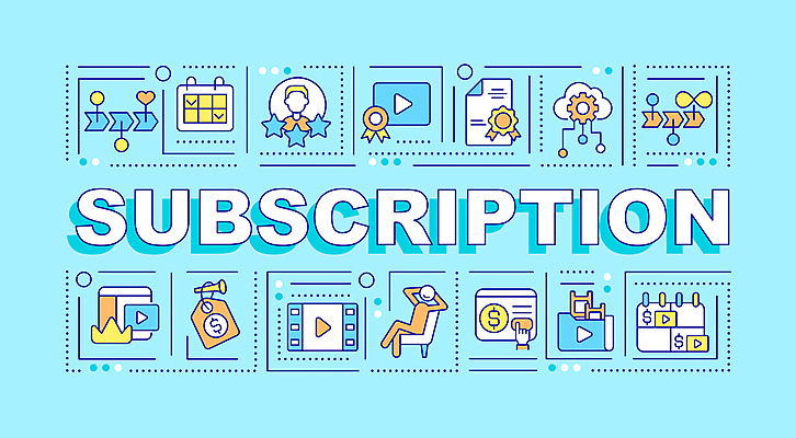 JPG 해외이미지 디자인 선 백그라운드 컨셉 일러스트 비즈니스 타이포그라피 사람없음 단어 서비스 동영상 구독 레터링 사용자 구독경제 해외일러스트 문자 경제 파일형식 이미지허브