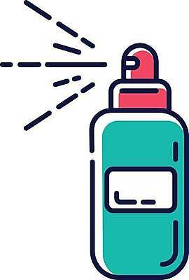 EPS 해외이미지 일러스트 사람없음 뷰티 피부관리 스프레이 왁스 왁싱 위생관리 제모 제모용품 해외일러스트 관리 파일형식 벡터 이미지허브