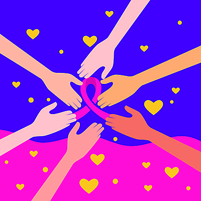 포토 JPG 해외이미지 손 디자인 여자 리본 캠페인 분홍색 백그라운드 컨셉 일러스트 추상 함께함 건강 사랑 사람 사람없음 세계 약 희망 잡기 신용카드 메시지 플랫 질병 가슴 만화 심볼 사인 활 예방 싸움 암 기부 10월 2월 월 돌봄 연대 지원 헬프 자선단체 해외일러스트 감정 컬러 무늬 의학 모션 신체부위 금융 도움 그룹 날짜 자선 파일형식 이미지허브