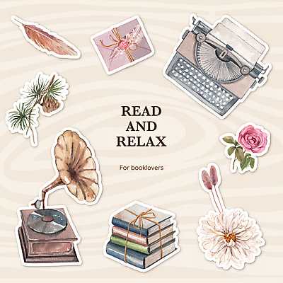 JPG 해외이미지 꽃 스티커 일러스트 편지봉투 사람없음 책 장미 골동품 레코드 빈티지 묶기 깃털 복고 손그림 타자기 엘리먼트 해외일러스트 식물 컨셉 모션 봉투 음반 편지 파일형식 이미지허브