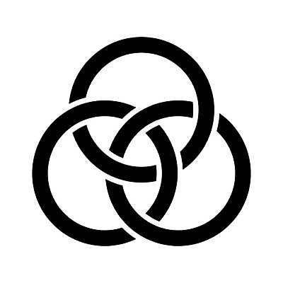 EPS 해외이미지 모양 템플릿 전통 종교 컨셉 일러스트 추상 흑백 3 미술 그래픽 장식 검은색 반지 원형 연결 결합 접속 심볼 사인 매듭 기하학 고립 무한 엘리먼트 옛날 해외일러스트 도형 컬러 무늬 장신구 문화예술 촬영기법 파일형식 벡터 이미지허브