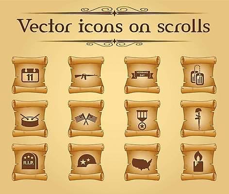 EPS 해외이미지 별 일러스트 촛불 사람없음 세트 갈색 라벨 미국 총 달력 무덤 빈티지 성조기 두루마리 심볼 북 스크롤 양피지 훈장 해외일러스트 자연요소 무기 컬러 컨셉 북아메리카 초 타악기 프레임 국기 파일형식 벡터 이미지허브