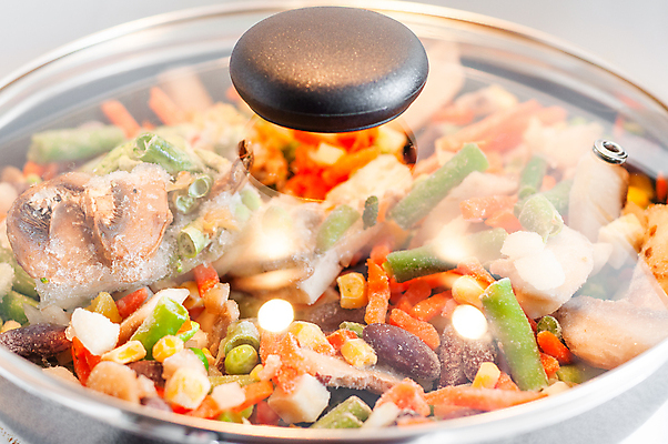 포토 JPG 해외이미지 채소 양파 콩 옥수수 요리 사람없음 여러개 버섯 당근 프라이팬 혼합 굽기 완두콩 아스파라거스 온도 섬유 단백질 섞기 해외포토 다수 주방용품 곡류 뿌리채소 직물 구이 영양소 파일형식 이미지허브