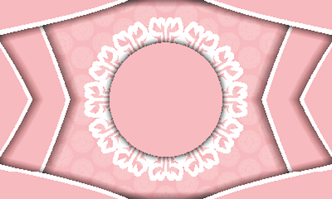 포토 JPG 해외이미지 문양 분홍색 프레임 사람없음 원형 화려 고급 빅토리아 카피스페이스 해외일러스트 도형 컬러 컨셉 공백 파일형식 이미지허브