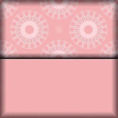 EPS 해외이미지 문양 분홍색 일러스트 프레임 사람없음 화려 고급 빅토리아 카피스페이스 해외일러스트 레이스천 컬러 컨셉 공백 직물 파일형식 벡터 이미지허브