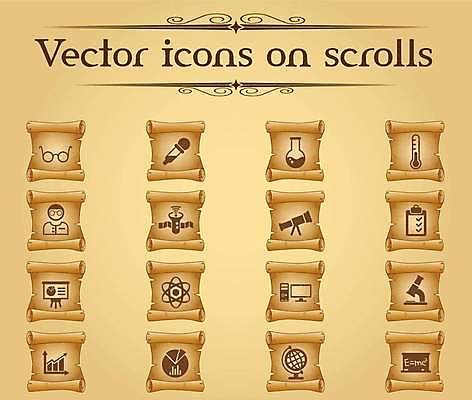 EPS 해외이미지 안경 일러스트 그래프 사람모양 현미경 사람없음 컴퓨터 세트 갈색 지구본 칠판 망원경 인공위성 빈티지 온도계 스포이트 두루마리 심볼 비커 서류판 스크롤 양피지 해외일러스트 모양 잡화 컬러 컨셉 통신 실험기구 전자제품 사무용품 피펫 파일형식 벡터 이미지허브