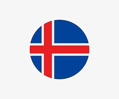 EPS 해외이미지 디자인 배너 여행 백그라운드 컨셉 십자가 일러스트 휴가 아이슬란드 그래픽 파란색 세계 흰색 깃발 심볼 사인 빙하 애국심 고립 전국 해외일러스트 유럽 컬러 파일형식 벡터 이미지허브