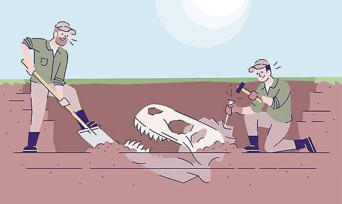 EPS 해외이미지 동물 백인 캐릭터 디자인 남자 지구 백그라운드 컨셉 2 일러스트 파충류 뼈 아이디어 골격 사람 그래픽 스터디 흙 관찰 작업 진화 플랫 연구원 만화 과학자 공룡 생물학 심플 화석 고생물 멸종 선사시대 발견 고고학 고립 땅바닥 방법 엘리먼트 원정 해골모형 해외일러스트 일러캐릭터 서양인 직업 교육 과학 모션 생물 바닥 학습 모형 역사 소방 학자 파일형식 벡터 이미지허브