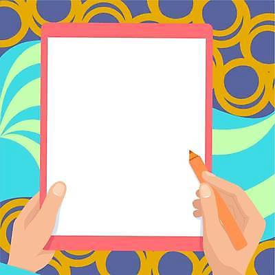 EPS 해외이미지 손 백그라운드 패턴 일러스트 프레임 들기 신체부위 태블릿 연필 공백 비즈니스맨 플랫 카피스페이스 해외일러스트 남자 무늬 비즈니스 모션 학용품 사람 전자제품 스마트기기 필기구 직장인 파일형식 벡터 이미지허브