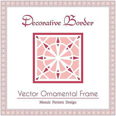 EPS 해외이미지 디자인 분홍색 백그라운드 패턴 일러스트 프레임 타이포그라피 사람없음 장식 화려 기하학 엘리먼트 해외일러스트 문자 컬러 컨셉 무늬 파일형식 벡터 이미지허브