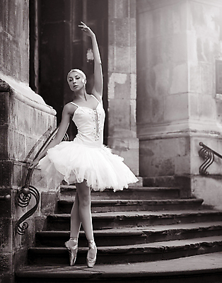 포토 JPG 해외이미지 전신 여자 예술 흑백 한명 성인 앞모습 손들기 계단 우아함 유연 발레리나 역동적 발레복 발레동작 단아함 성인여자한명만 해외포토 1 옷 뷰포인트 포즈 컨셉 모션 촬영기법 사람 발레 여자한명만 성인여자만 파일형식 이미지허브