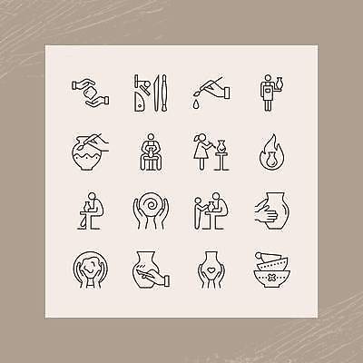 EPS 해외이미지 전통 손 디자인 백그라운드 일러스트 관리 미술 취미 내부 장식 세트 꽃병 수확 골동품 도자기 역사 클래식 제조 수집 심볼 오브젝트 사인 주기 그림 복고 신화 고고학 고립 도예가 옛날 해외일러스트 직업 교육 꽃 컨셉 농업 모션 문화예술 신체부위 파일형식 벡터 이미지허브