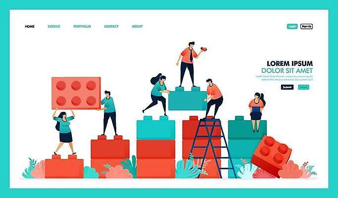 EPS 해외이미지 캐릭터 디자인 배너 교육 어린이 백그라운드 컨셉 일러스트 비즈니스 부분 놀이 성공 벽돌 사람 장난감 쌓기 블록 유치원 성장 게임 퍼즐 그룹 플랫 계획 연결 대표 플라스틱 만화 큐브 묘사 기하학 레고 흙더미 개발 고립 엘리먼트 현실 해외일러스트 일러캐릭터 무늬 모션 재질 흙 파일형식 벡터 더미 이미지허브