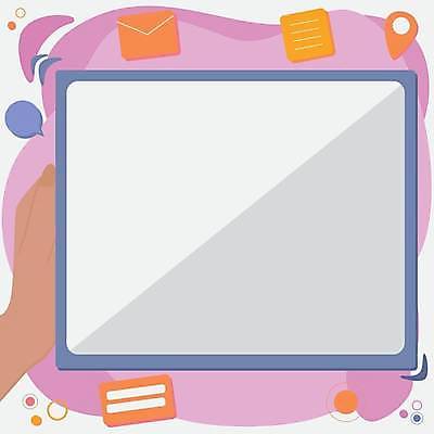 EPS 해외이미지 손 디자인 일러스트 프레임 들기 신체부위 공백 카피스페이스 해외일러스트 모션 사람 파일형식 벡터 이미지허브