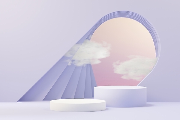 포토 JPG 해외이미지 디자인 분홍색 백그라운드 컨셉 추상 사람없음 장식 3D 무대 연기 오브젝트 연보라색 단상 파스텔톤 포디움 목업 해외포토 컬러 무늬 보라색 디지털합성 파일형식 이미지허브