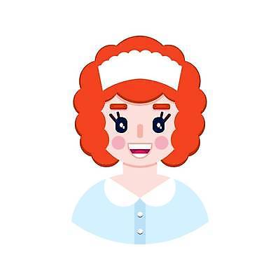 EPS 해외이미지 직업 일러스트 비즈니스 사람 업무 상인 웨이터 중개인 인원 아바타 해외일러스트 작업 파일형식 벡터 이미지허브