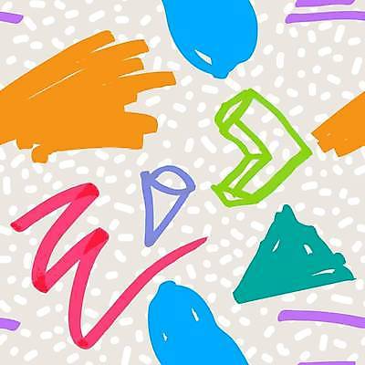 EPS 해외이미지 패턴 일러스트 사람없음 패턴백그라운드 낙서 손그림 지그재그 해외일러스트 백그라운드 무늬 파일형식 벡터 이미지허브