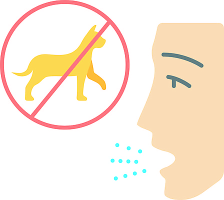 EPS 해외이미지 일러스트 사람없음 고양이 금지 얼굴모양 알레르기 해외일러스트 모양 얼굴 포유류 반려동물 질병 파일형식 벡터 이미지허브