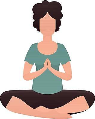 EPS 해외이미지 전신 우먼라이프 여자 일러스트 요가 휴식 건강 한명 성인 오 편안함 명상 가부좌 합장 성인여자한명만 해외일러스트 1 라이프스타일 웰빙 컨셉 사람 앉기 손짓 감각 여자한명만 성인여자만 파일형식 벡터 이미지허브