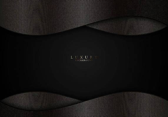 EPS 해외이미지 디자인 백그라운드 곡선 일러스트 프레임 사람없음 검은색 고급 겹침 카피스페이스 해외일러스트 선 컬러 컨셉 공백 파일형식 벡터 이미지허브