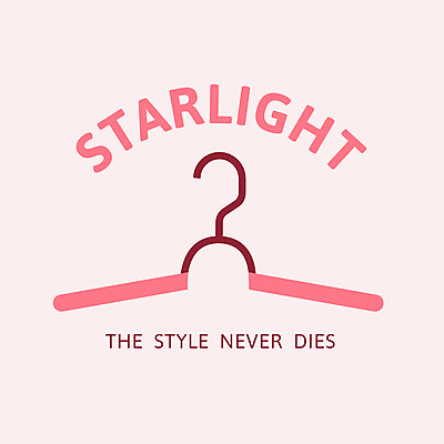 JPG 해외이미지 디자인 분홍색 일러스트 사람없음 옷걸이 심볼 카피스페이스 브랜딩 해외일러스트 컬러 공백 파일형식 이미지허브