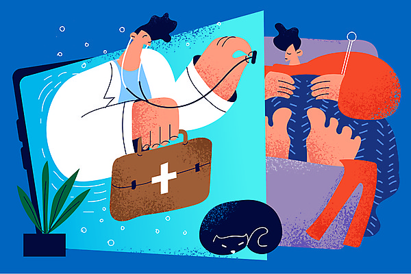 포토 JPG 해외이미지 라이프스타일 남자 화분 청진기 들기 성인 두명 라이프 스마트폰 태블릿 눕기 고양이 환자 의사 침대 진찰가방 원격의료 성인남자만 비대면서비스 언택트 해외포토 가구 포유류 의학 의료기기 모션 사람 생활 전자제품 핸드폰 스마트기기 반려동물 진료 의료진 서비스 원격 남자만 성인만 파일형식 이미지허브