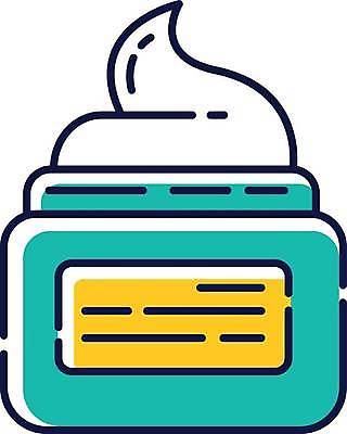 EPS 해외이미지 일러스트 사람없음 뷰티 피부관리 보습크림 왁싱 위생관리 제모용품 해외일러스트 관리 화장품 제모 파일형식 벡터 이미지허브