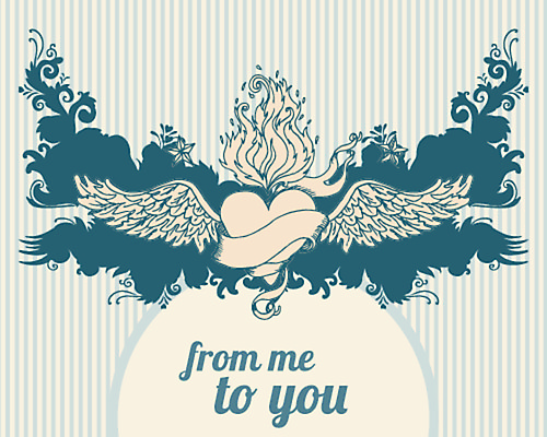 JPG 해외이미지 디자인 리본 백그라운드 일러스트 미술 사람없음 하트 화려 해외일러스트 모양 컨셉 문화예술 파일형식 이미지허브