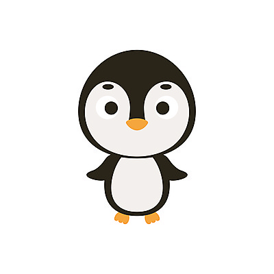 JPG 해외이미지 일러스트 사람없음 귀여움 만화 펭귄 펭귄캐릭터 해외일러스트 동물캐릭터 컨셉 조류 파일형식 이미지허브