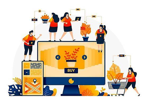 EPS 해외이미지 전신 여자 남자 화분 잎 지도 일러스트 들기 앉기 여러명 성인 노트북 태블릿 스크린 모니터 쇼핑카 위치 온라인쇼핑 인터넷창 성인만 해외일러스트 식물 다수 인터넷 모션 사람 전자제품 스마트기기 쇼핑 컴퓨터 카트 온라인 파일형식 벡터 이미지허브