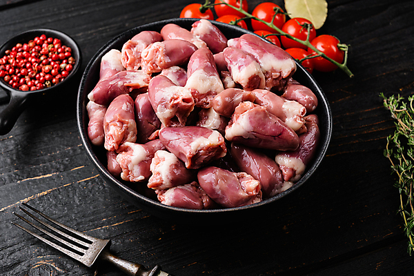 포토 JPG 해외이미지 포크 방울토마토 생고기 사람없음 닭고기 해외포토 식기 토마토 육류 파일형식 이미지허브