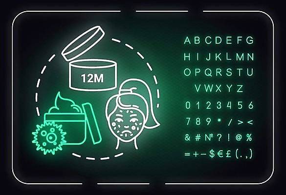 EPS 해외이미지 알파벳 여자 선 백그라운드 일러스트 한명 성인 타이포그라피 머리 화장품 화려 바이러스 심볼 피부관리 네온 형광등 성인여자한명만 유통기한 해외일러스트 문자 1 영어 컨셉 전등 사람 신체부위 뷰티 여자한명만 성인여자만 파일형식 벡터 이미지허브