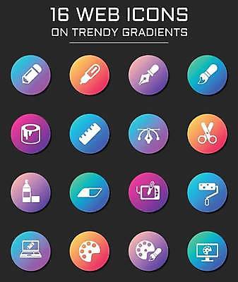 EPS 해외이미지 실루엣 일러스트 잉크 통 자 창조 미술 연필 펜 모니터 공책 페인트 도구 원형 그리기 팔레트 그래피티 수집 심볼 그림 지우개 예술가 캔버스 롤러 페인트붓 화가 튜브 숯 해외일러스트 도형 직업 모션 문화예술 문구용품 학용품 촬영기법 컴퓨터 필기구 붓 낙서 파일형식 벡터 이미지허브