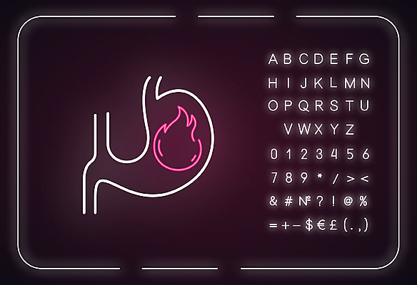 EPS 해외이미지 알파벳 선 백그라운드 일러스트 불 타이포그라피 사람없음 화려 심볼 네온 위 형광등 속쓰림 해외일러스트 자연요소 문자 영어 컨셉 전등 방향 파일형식 벡터 이미지허브
