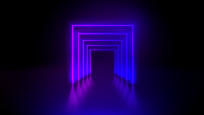 포토 JPG 해외이미지 모양 디자인 선 분홍색 과학 백그라운드 일러스트 놀이 추상 조명 바닥 사람없음 내부 그래픽 파란색 빛 반사 우주 검은색 웹 활발 방 무대 게임 네트워크 모서리 사이버 클럽 아치 정사각형 전자 네온 쇼 형광등 설치 스펙트럼 정문 가상 주도 현실 해외일러스트 도형 컬러 컨셉 무늬 인터넷 전등 문 예절 파일형식 이미지허브