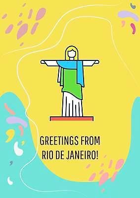 EPS 해외이미지 템플릿 기독교 일러스트 사람모양 사람없음 노란색 예수 리오데자네이루 리우데자네이루 민트색 예수상 해외일러스트 모양 종교 컬러 조형물 신_종교 브라질 파일형식 벡터 이미지허브