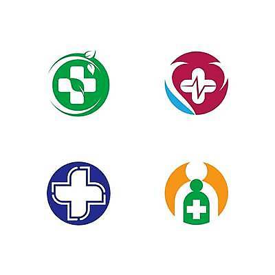 EPS 해외이미지 선 일러스트 의학 사람모양 사람없음 세트 하트 원형 심볼 나뭇잎모양 십자모양 해외일러스트 모양 도형 나뭇잎 십자 파일형식 벡터 이미지허브