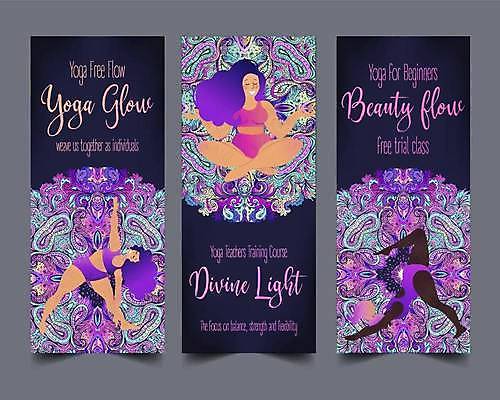 EPS 해외이미지 템플릿 디자인 배너 여자 꽃 스포츠 포즈 신체 일러스트 비즈니스 요가 수업 건강 사람 동양인 운동 검은색 스트레칭 에너지 신용카드 만화 심볼 연습 명상 그림 위치 굴곡 만다라 필라테스 힌두교 아사나자세 해외일러스트 식물 웰빙 교육 종교 컬러 인종 금융 요가자세 파일형식 벡터 이미지허브
