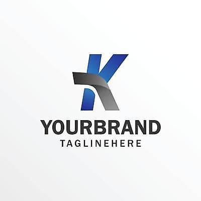 EPS 해외이미지 디자인 알파벳 일러스트 비즈니스 사람없음 심볼 K 브랜딩 미니멀 해외일러스트 영어 파일형식 벡터 이미지허브