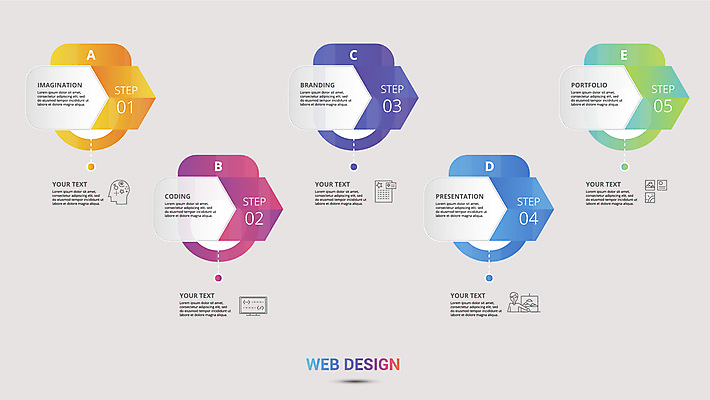 JPG 해외이미지 화살표 일러스트 비즈니스 사람모양 사람없음 모니터 인포그래픽 얼굴모양 단계 순서 해외포토 포토 모양 얼굴 컴퓨터 파일형식 이미지허브