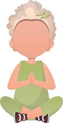 EPS 해외이미지 전신 우먼라이프 여자 어린이 일러스트 요가 휴식 건강 한명 오 편안함 명상 가부좌 합장 소녀한명만 해외일러스트 1 라이프스타일 웰빙 컨셉 사람 앉기 손짓 감각 여자한명만 소녀만 파일형식 벡터 이미지허브