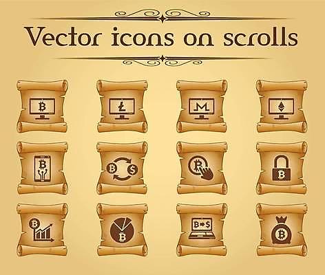 EPS 해외이미지 일러스트 그래프 자물쇠 사람없음 노트북 스마트폰 세트 갈색 모니터 거래 빈티지 돈자루 두루마리 심볼 커서 스크롤 양피지 해외일러스트 컬러 컨셉 돈 전자제품 핸드폰 스마트기기 컴퓨터 파일형식 벡터 이미지허브