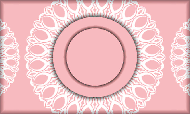 포토 JPG 해외이미지 문양 분홍색 프레임 사람없음 원형 화려 고급 빅토리아 카피스페이스 해외일러스트 도형 컬러 컨셉 공백 파일형식 이미지허브