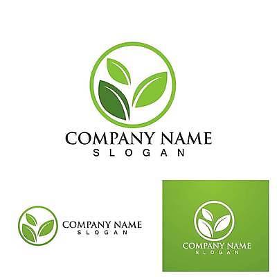 EPS 해외이미지 디자인 잎 일러스트 사람없음 초록색 세트 심볼 에코 유기농 엘리먼트 해외일러스트 식물 웰빙 컬러 환경 파일형식 벡터 이미지허브