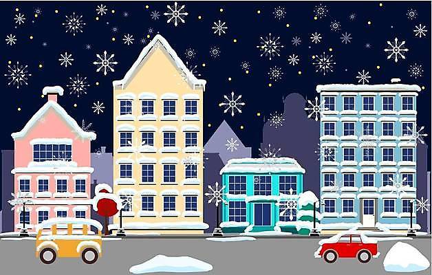 EPS 해외이미지 템플릿 배너 계절 행복 크리스마스 겨울 일러스트 자연 휴가 새해 거리 크리스마스카드 주택 도시풍경 크리스마스트리 마을 축하 인사 도시 신용카드 눈송이 플랫 야간 12월 만화 엽서 장면 타운 폭설 크리스마스배경 해외일러스트 자연요소 기념일 감정 백그라운드 컨셉 카드_감사 눈_날씨 풍경 건물 금융 예절 날짜 자연재해 편지 생태계 파일형식 벡터 이미지허브