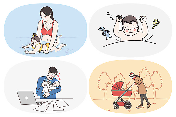 JPG 해외이미지 전신 라이프스타일 여자 남자 수영복 행복 아들 어린이 인형 일러스트 가족 안기 엄마 들기 여러명 상반신 성인 노트북 부모 장난감 수영 산책 육아 자녀 하트 아기 잡기 잠 아빠 젖병 먹여주기 문서 유모차 분유 돌봄 해외일러스트 모양 옷 감정 다수 관계 모션 휴식 사람 생활 전자제품 아기용품 수상스포츠 먹기 파일형식 이미지허브