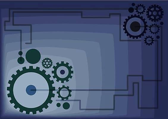 EPS 해외이미지 백그라운드 일러스트 프레임 사람없음 톱니바퀴 카피스페이스 해외일러스트 공백 파일형식 벡터 이미지허브